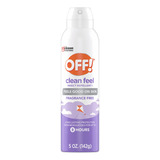 Aerossol Repelente De Insetos Off Clean Feel 150 Ml 20 De