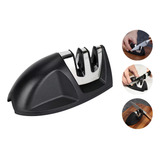 Afiador Amolador Polidor De Facas 9 5cm X 5cm Profissional Cor Preto