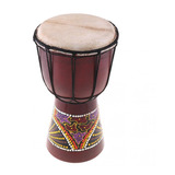 African Drum Djembe African 6in Tambor