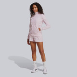 Agasalho adidas Logo Linear Feminino Rosa