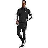 Agasalho Adidas MTS Tricot 1 4 Masculino Preto E Branco