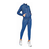 Agasalho Fila Basic Sports Tape Feminino Original Azul