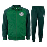 Agasalho Masculino Jaqueta Calça Palmeiras Trilobal Verde