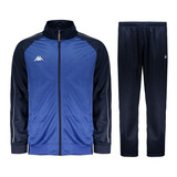 Agasalho Masculino Kappa Sportswear Universe Elanca Azul