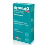 Agemoxi Cl 250mg 10 Comprimidos Cães E Gatos Agener