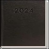 Agenda 2024- Capa Dura- Scratch- Executiva- Preta- 168 Folhas- Kit