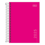 Agenda 2024 Espiral Tilibra Pepper Rosa Diária 11 7x16 4 Cm