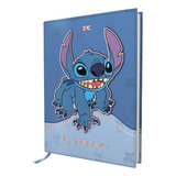 Agenda Diária Disney Stitch A5 Planejamento Pessoal Dac Ano 2024 Capa Azul
