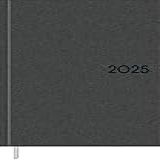 Agenda Executiva Costurada Diária 13 4 X 19 2 Cm Milano Chumbo 2025