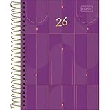 Agenda Executiva Espiral Diária 12-9 X 18-7 Cm Spot 2026 - Roxa