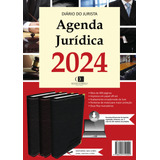 Agenda Jurídica 2024 Cor Preta Agenda Eletrônica 2024 2 Unidades