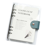 Agenda planner Caderno Fichário A5 pvc