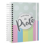Agenda Planner Do Professor Para Planejamento Escolar 21x15 Ano 2024 Capa Branco Professores