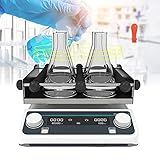 Agitador Orbital Digital Agitador De LaboratóRio Velocidade AjustáVel De 40 200 RPM DiâMetro De óRbita De 20 MM Para LaboratóRios E Salas De Aula Com Plataforma Antiderrapante 0S 40pro