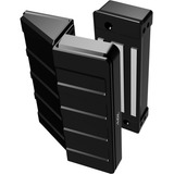 Agl Fechadura Eletromagnética Eletroimã De Porta 150kg Preta