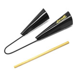 Agogo Grande Duplo Preto Torelli To 019