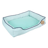 Agora House For Pets De Jonathan Adler Teal Chevron Cuddl