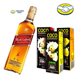 Agua Coco Quadrado Kit C 6 Unid 200ml Saborizadas P drinks