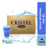 Agua Cristal 200 Ml   Com 48 Un