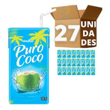 Água De Coco Puro Coco 180ml - Caixa C/ 27 Unidades