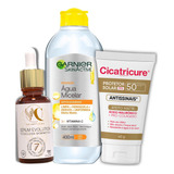 Agua Micelar Garnier Protetor Cicatricure Sérum Vitamina C