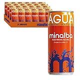 Agua Mineral C Gás MINALBA Lata 310ml 24 Unidades 