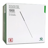 Agulha Acupuntura 25x30 1000und Pcte Lautz