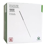 Agulha Acupuntura 25x50 Cx 1000 Un Pcte Lautz