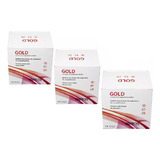Agulha Acupuntura 30x60 Kit 3 Cx 3000 Un Pcte Gold