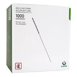 Agulha Acupuntura Dry Needling 25x40 Cx 1000 Un Pcte Lautz