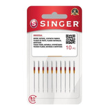 Agulha Comum P Maquina De Costura Singer 10 Agulhas