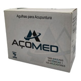 Agulha De Acupuntura 25x30 Sistêmica C 1000 Agulhas Anvisa