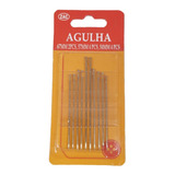 Agulha De Costura De Mão Kit C 10 Bordar Remendar Conserto