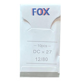 Agulha De Costura Para Maq Overloque Industrial Fox