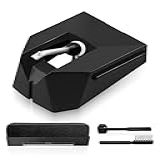 Agulha De Toca-discos AT-VMN95E Serve Para Audio-Technica AT-VMN95E Series Stylus- Agulha De Toca-discos Elíptica Para Toca-discos De Vinil AT-LP120X- Agulhas De Toca-discos De Diamante Com Pincel