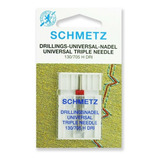 Agulha Doméstica Schmetz 130 705 H dri Ne3 0 Nm80 Tripla