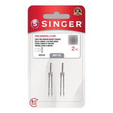 Agulha Dupla Máquina Costura Janome Brother Elgin Singer 2un