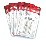 Agulha Dupla Singer Máquina De Costura Doméstica 4mm 2und Cor N 12