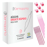 Agulha Easy Click Dermoporto Micropigmentação Cx C 10uns