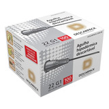 Agulha HiPodérmica 25 X 0 70mm 22g Descarpack Com 100 Unidad
