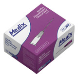 Agulha HiPodérmica Descartável 20x0 55mm Medix Caixa Com 100 Unidades