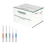 Agulha Para Piercing Cateter Polymed 18g 100 Unidades
