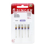 Agulha Singer 2045 Ponta Bola N 16 100 16 Com 10 Unid
