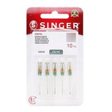Agulha Singer Costurar Malha 2045 Máquina Doméstica 10pç