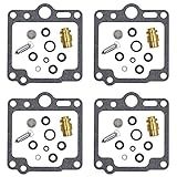 AHL Kit De Reparo De Carburador De Motocicleta Para YAMAHA XJ700X XJ 700X MAXIM X 1985 1986 XJ750 XJ 750 MAXIM 1985 FJ1100 FJ 1100 1984 1985 FJ1200 FJ 12000 1986 1987