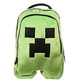 AI ACCESSORY INNOVATIONS Mochila Minecraft Creeper Para Meninos E Meninas Mochila De Jogos Com Compartimento Duplo Alças Acolchoadas De Malha Ajustáveis E Alça Superior Acolchoada 40 6 Cm