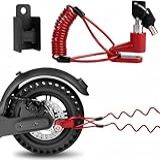 Ainiv Trava De Freio A Disco Trava De Scooter E Antifurto Trava De Bicicleta à Prova D água 12 Mm Cabo Com 2 Chaves Para Scooter Bicicleta Bicicleta Elétrica Skates Carrinhos De Bebê Cortadores