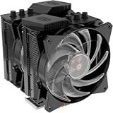 Air Cooler Para Processador Cooler Master MasterAir MA620P RGB Com 6 HeatPipes Duas Ventoinhas 120mm E Torre Dupla