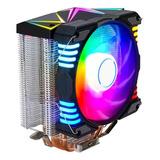 Air Cooler Processador Pc Cpu Rgb P Intel E Amd Universal