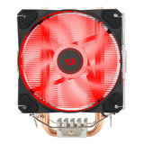 Air Cooler Redragon Tyr Led Red 120mm Processador Intel Amd Led Vermelho